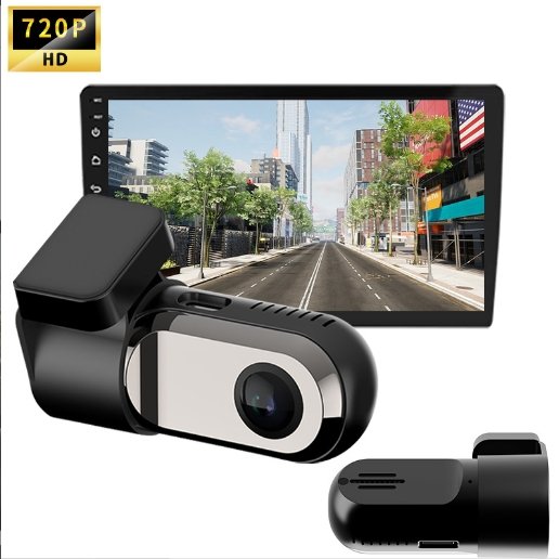 2024 Latest Portable High-Definition 1080P/720p Dashcam Dedicated WiFi Metal Case Rubber Features Remote Control Alarm